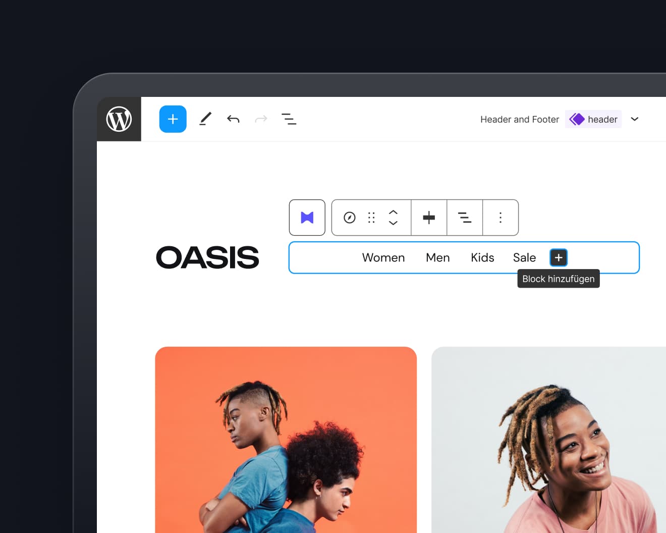 WordPress Block Theme Navigation